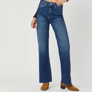 Mavi Victoria high rise wide leg Jean